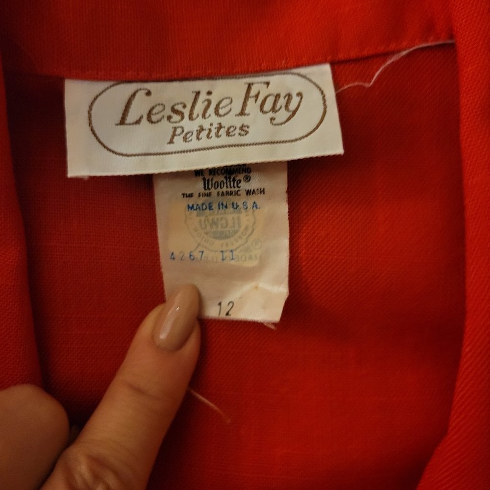 90s Vintage Coat Dress - Picture 4 of 5
